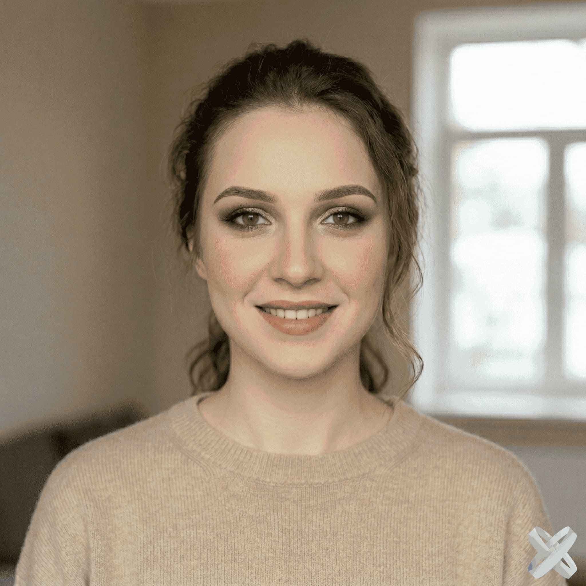 После макияжа