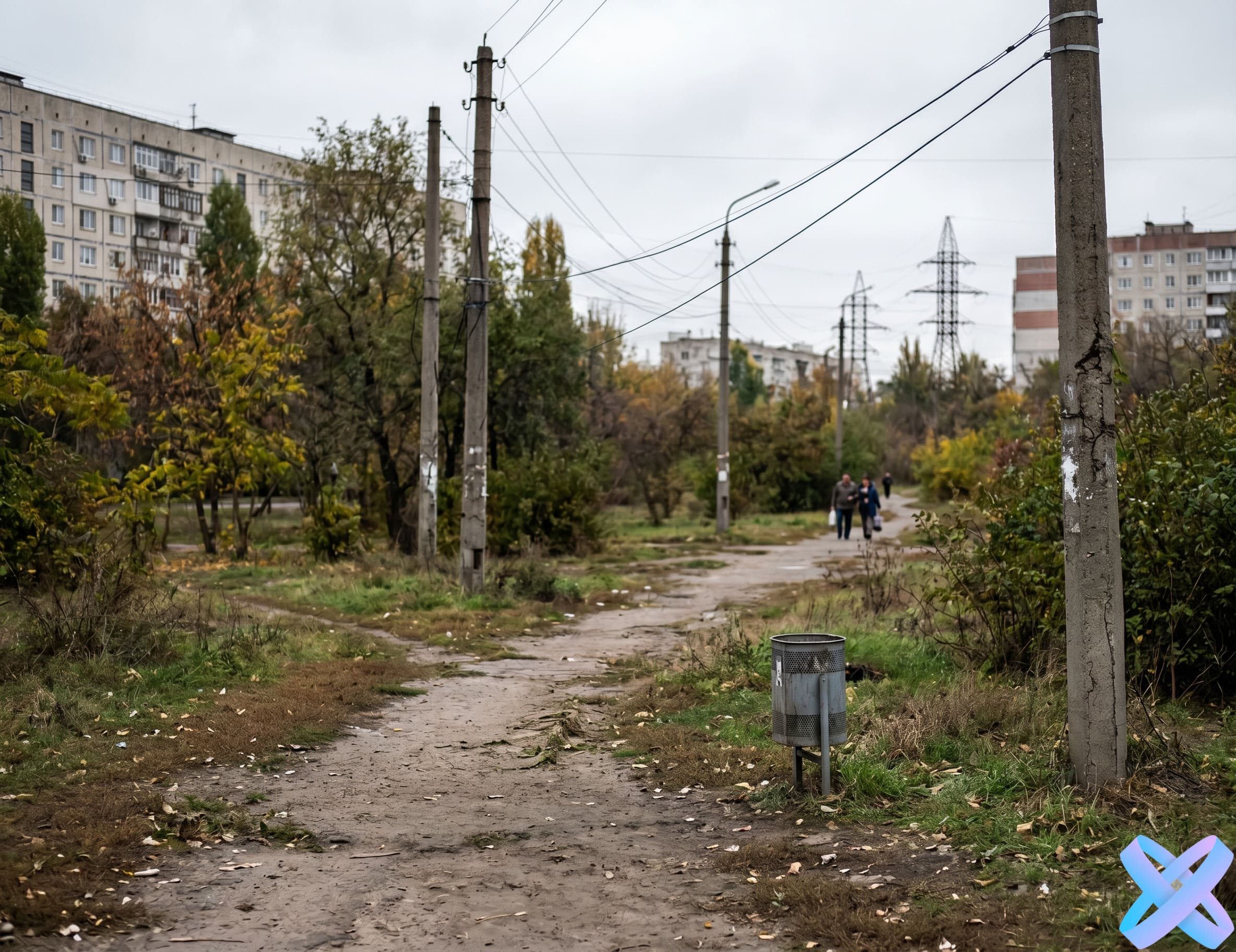После: чистая улица